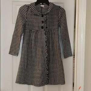 Holiday Editions Herringbone Dress coat Size 10/12